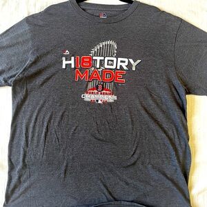 Boston Red Sox 2018 World Series Champions Mens Majestic T-Shirt